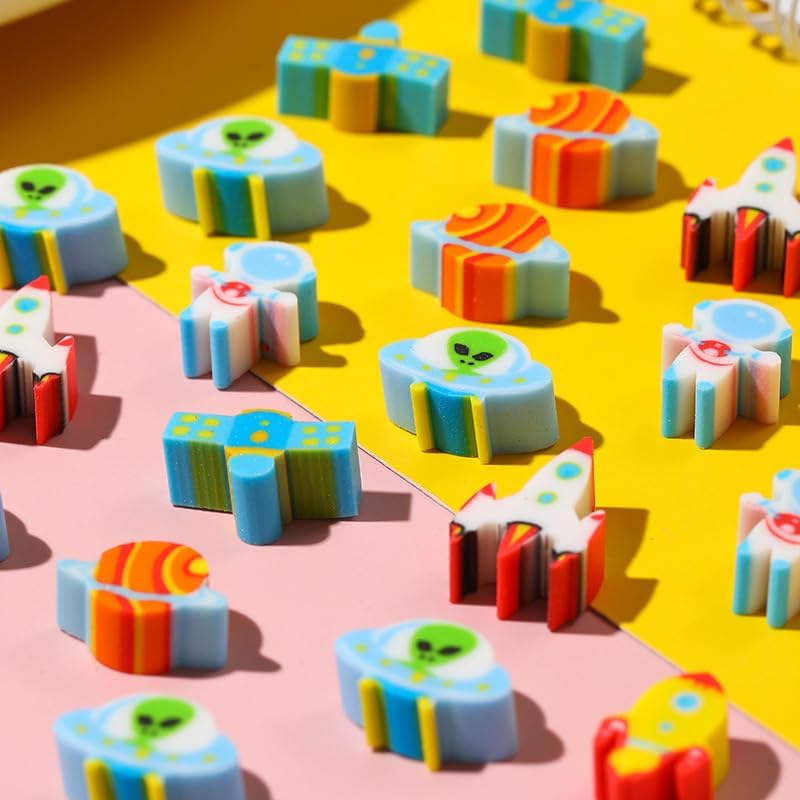 Kaemi 300 Pcs Mini Desk Pets for Kids Classroom Habitats, Cute Small Space Erasers, Little Eraser Pets for Party Favors, Classroom Prizes, Carnival Gifts and School Supplies - Image 2